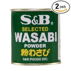 Wasabi Powder 1.06 Oz Cans (Pack of 2)  Grocery 