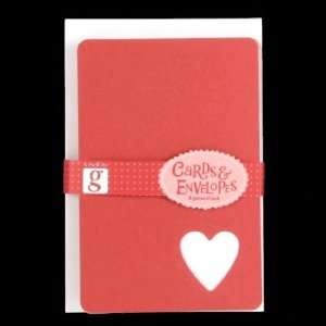  Studio G 8 Pack Card and Envelopes Red Heart Fabric By The 