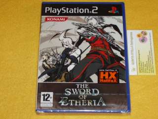 THE SWORD OF ETHERIA x PLAYSTATION 2 PS2 NUOVO SIGILLATO vers. PAL ITA 