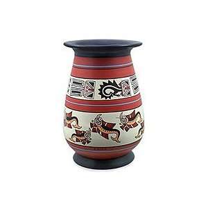  Ceramic vase, Moche Fauna