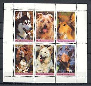 Dachshund, Dogs, Abkhazia   private issue   (007819)  