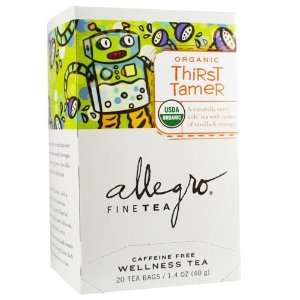 Allegro Thirst Tamer, 20 Tea Bags  Grocery & Gourmet Food