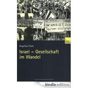 Israel   Gesellschaft im Wandel (German Edition) Angelika Timm 