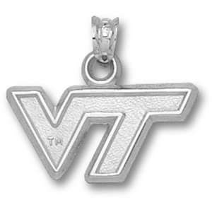  Virginia Tech University VT 3/8 Pendant (Silver 