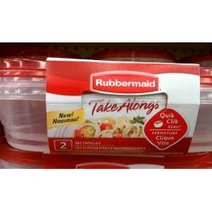  Rubbermaid Take Alongs 2 Rectangles 