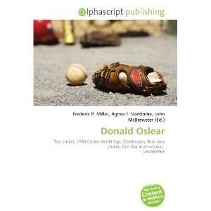  Donald Oslear (9786134214162) Frederic P. Miller, Agnes F 