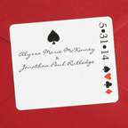   Card Theme Take a Gamble Party Wedding Invitation SALE 30% Off  