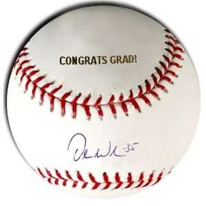  Dontrelle Willis Signed Baseball   Congrats Grad 