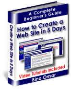 Website Design Software & Web Video Tutorials DVD  