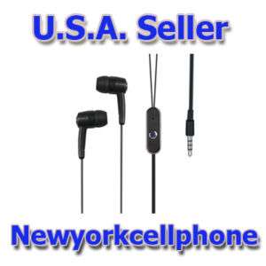 Stereo Headset 3.5mm black for Huawei Ascend 2  