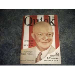  January 19 1953 Quick Mag Dwight Eisenhower QUICK Books