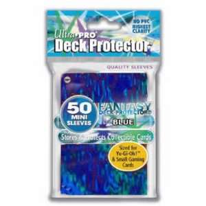  Ultra Pro Mini Deck Protector Box of 15 packs Fantasy Blue 