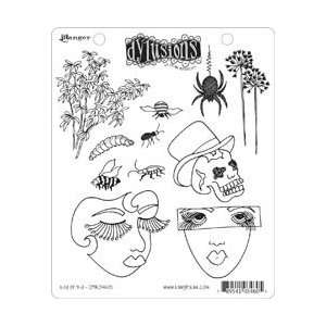  Ranger Dyan Reaveleys Dylusions Cling Stamp Collection 