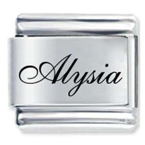  Edwardian Script Font Name Alysia Gift Laser Italian Charm 