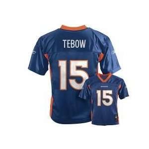  Tim Tebow Denver Broncos Reebok Youth Jersey Size L 14 16 Large Kids 