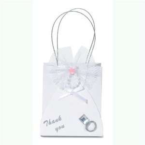 Wedding Dress Thank You Favor Bags (12 count) 