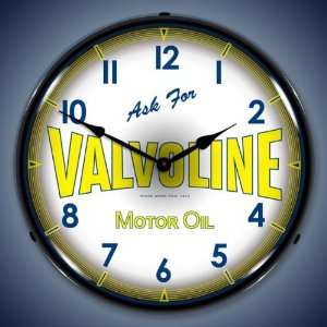  Valvoline Lighted Clock 