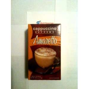 Cappuccino Supreme Amaretto 5 pouchs  Grocery & Gourmet 