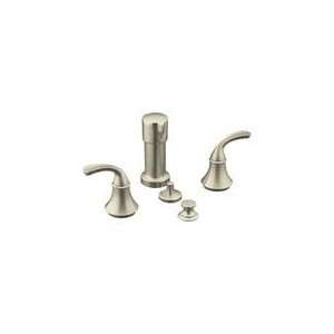  KOHLER K 10279 4 BN Forte bidet faucet with sculpted lever 