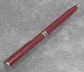 This Waterman MASTER Ball Point Pen is finsihed in Bordeaux Red Laquer 