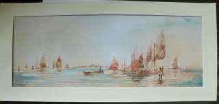 Superb Victorian Venice Scene. His Venice paintings can sell for large 