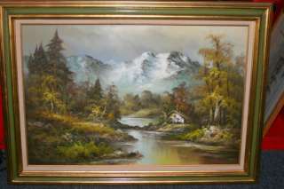 Gordon Whitman Original Oil Painting Water Landscape  