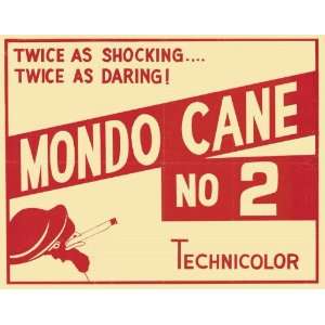  Mondo Cane #2 Movie Poster (11 x 14 Inches   28cm x 36cm 