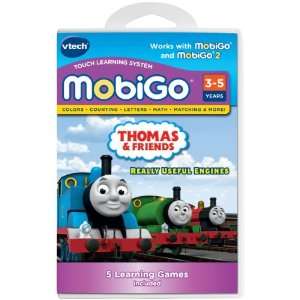  V Tech Mobigo Software Cartridge   Thomas & Friends Toys & Games
