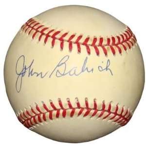Johnny Babich Autographed Baseball   John Official NL DODGERS 1934 35 