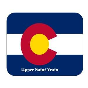  US State Flag   Upper Saint Vrain, Colorado (CO) Mouse Pad 