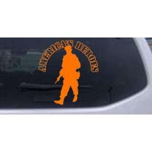 Military American Heroes Military Car Window Wall Laptop Decal Sticker 