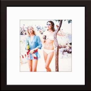  Britt Ekland And Maud Adams Custom Framed And Matted Color 
