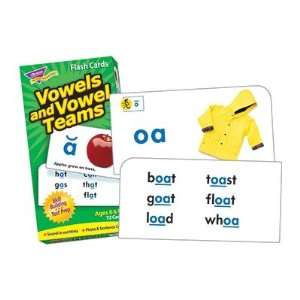   Enterprises T 53008 Flash Cards Vowels & Vowel Teams Toys & Games