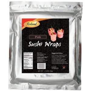 Sushi Wrap Sheets Pink  Grocery & Gourmet Food