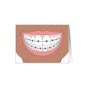   Yourself (For an African American Getting Braces on Their Teeth) Card