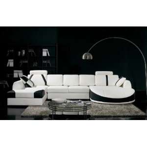    Vig Furniture T57B Ultra Modern Sectional Sofa