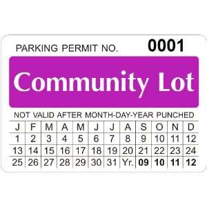  Monthly Window Decal 2 x 3 Razz Ma Tazz Permit