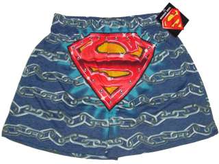 NWT DC COMICS ♥SUPERMAN♥ COTTON BOXER SHORT UNDERWEAR S ~ LAST 1 
