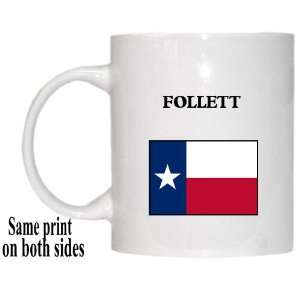  US State Flag   FOLLETT, Texas (TX) Mug 