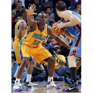 Oklahoma City Thunder v New Orleans Hornets Emeka Okafor Photographic 