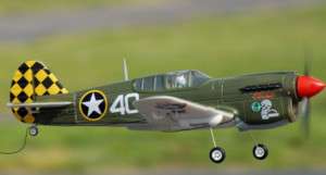FMS MINI P 40 Brushless Curtiss Warhawk RC RTF R/C  