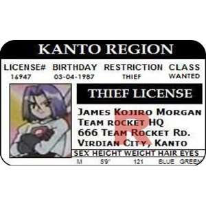   Pokemon Jesse James Thief License Team Rocket Cosplay
