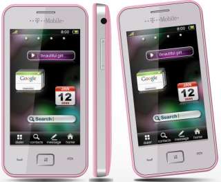   NEW ZTE N295 / T MOBILE AFFINITY PINK UNLOCKED WiFi FULLY TOUCH MOBILE