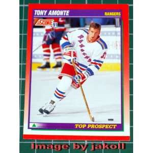    1991 92 Score Canadian English #288 Tony Amonte RC 