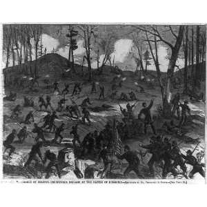  Colonel Creightons brigade at the Battle of Ringgold,Georgia,GA,1864