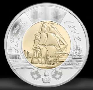 Canada 2012 Toonie War Of 1812 Mint  
