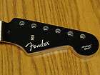 2007 Fender Aerodyne Stratocaster Strat NECK Guitar Black Headstock