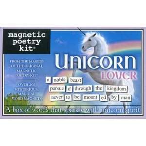  Unicorn Lover Magnetic Poetry Toys & Games