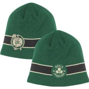  Boston Celtics adidas Hardwood Classics Team Logo Knit Hat 