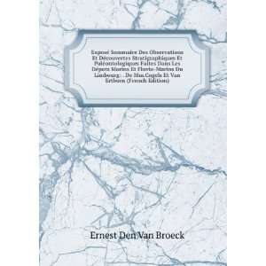   .Cogels Et Van Ertborn (French Edition) Ernest Den Van Broeck Books